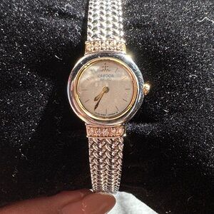 Women's Silver and Gold Watch